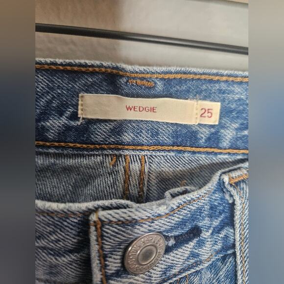 Levi wedgie straight leg denim jeans - Picture 5 of 7
